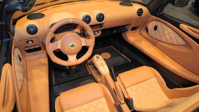 Dashboard View of Exige S Roadster Dashboard View of Exige S Roadster