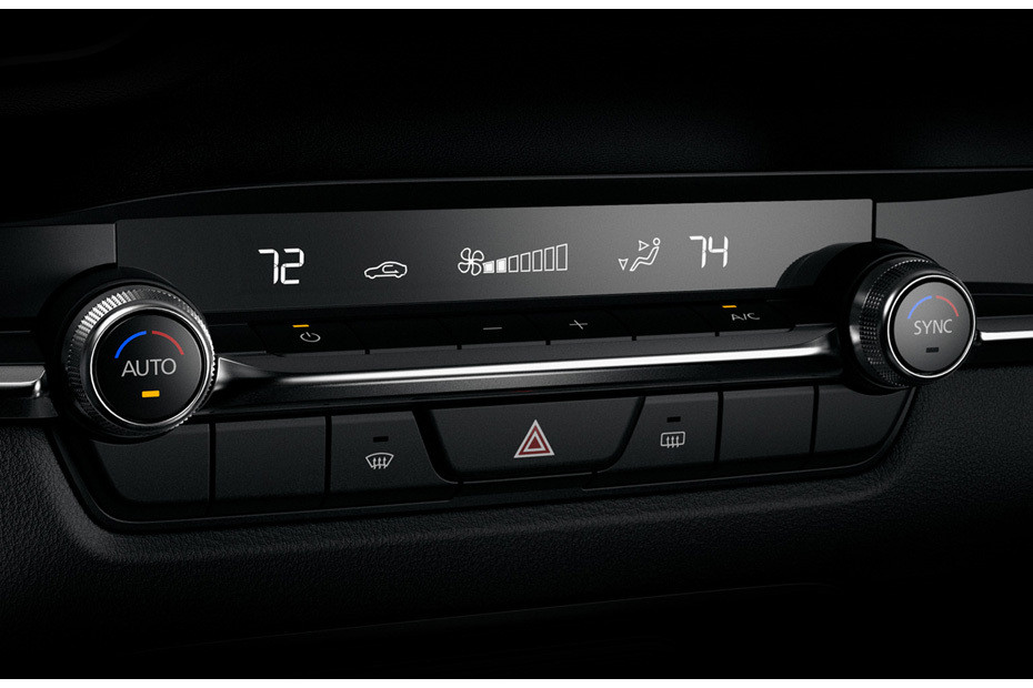 Front AC Controls of Mazda CX-30 Front AC Controls of Mazda CX-30