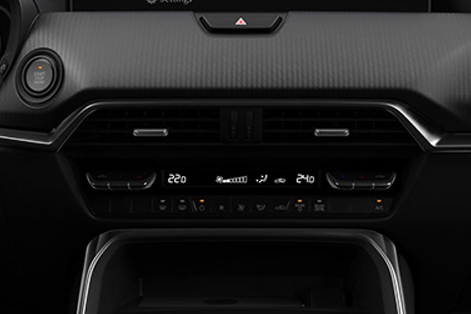 Front AC Controls of Mazda CX-90 Front AC Controls of Mazda CX-90