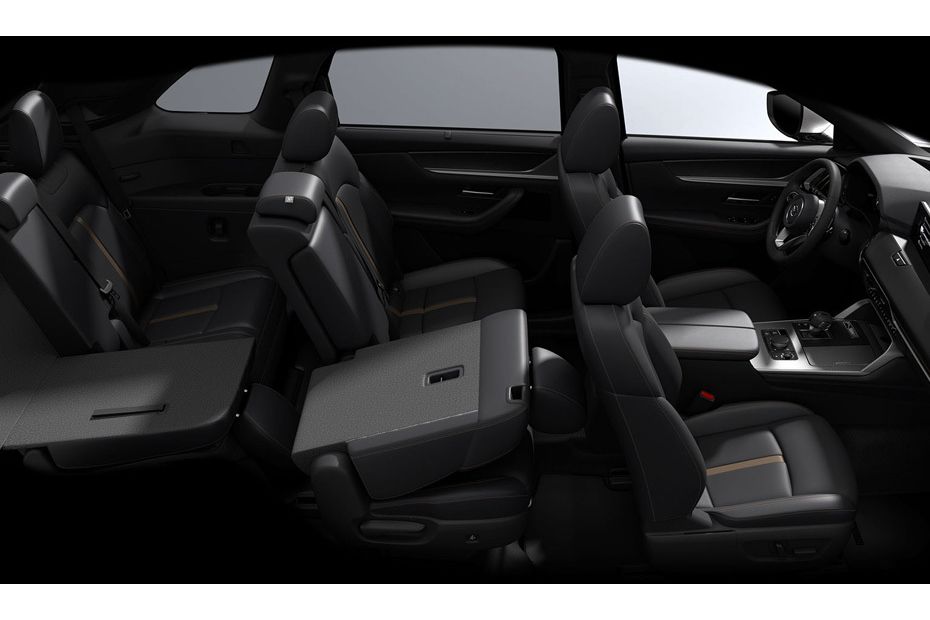 Mazda CX-90 Front And Rear Seats Together Mazda CX-90 Front And Rear Seats Together