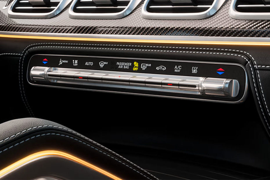 Front AC Controls of Mercedes-Benz GLS-Class