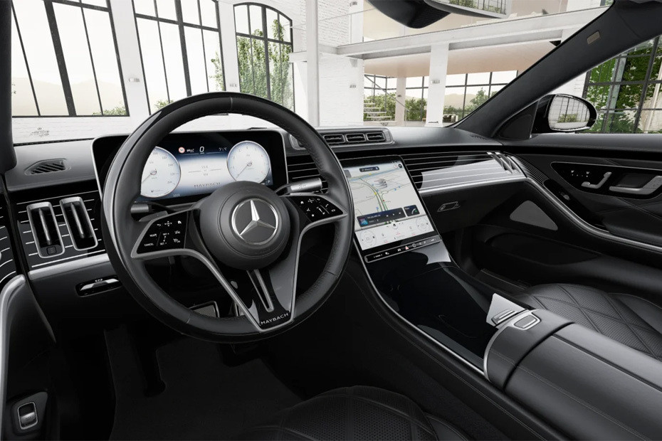 Dashboard View of Maybach S Class Dashboard View of Maybach S Class