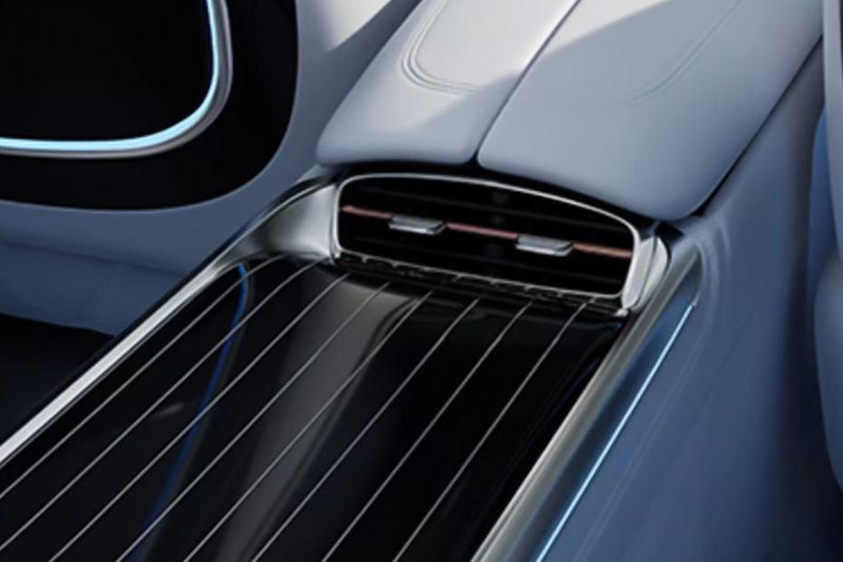 Maybach Eqs Rear AC Controls