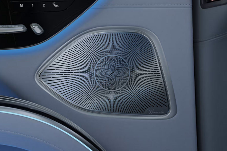 Speakers View of Mercedes-Benz Maybach Eqs