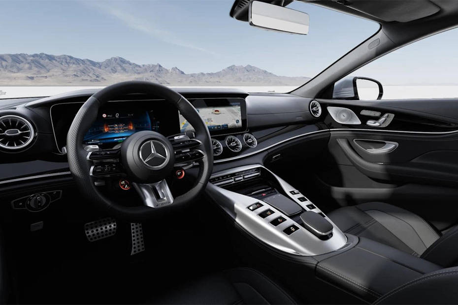 Dashboard View of AMG GT 4 Door Dashboard View of AMG GT 4 Door