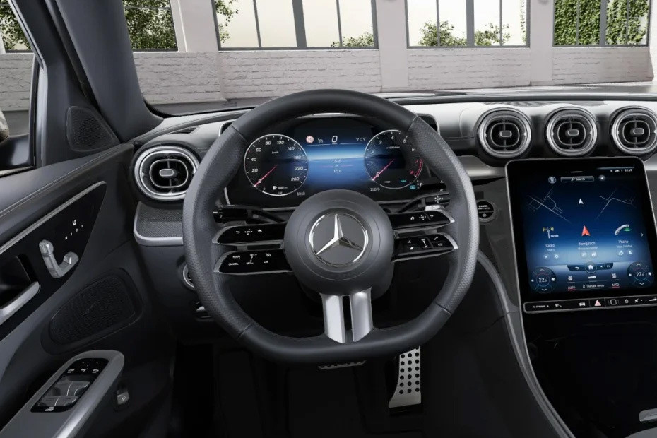 مرسيدس بنز إيه إم جي سي-كلاس Steering Wheel مرسيدس بنز إيه إم جي سي-كلاس Steering Wheel