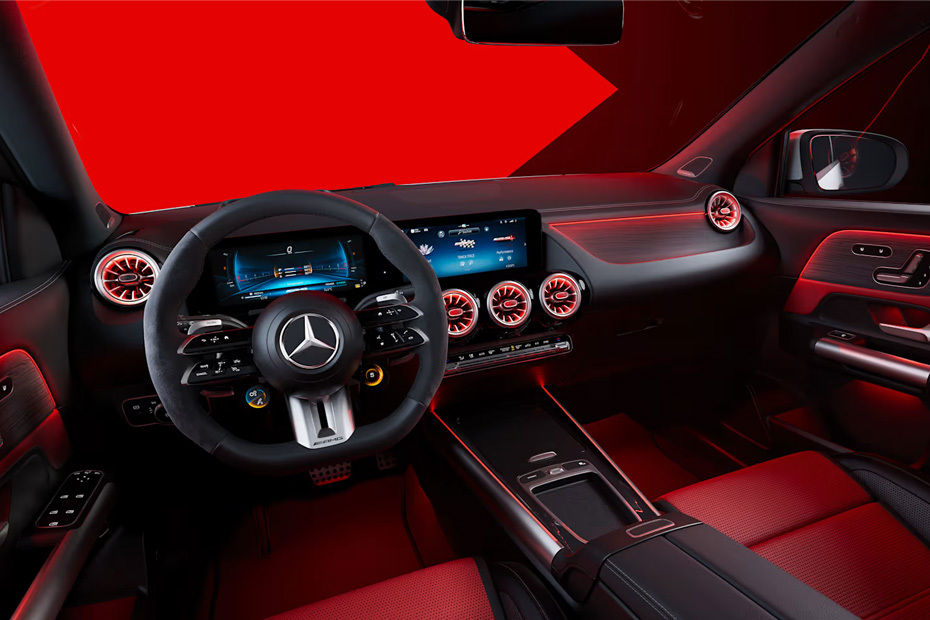 Dashboard View of AMG GLA