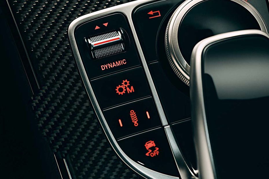 Center Controls of Mercedes-Benz C-Class Coupe Center Controls of Mercedes-Benz C-Class Coupe