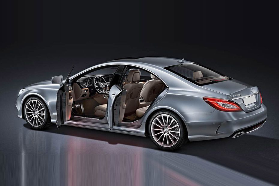 Mercedes-Benz CLS-Class Coupe Driver's Side View Door Open Mercedes-Benz CLS-Class Coupe Driver's Side View Door Open