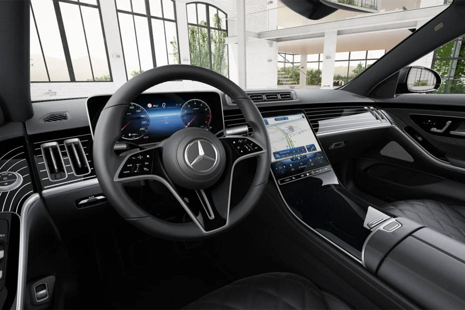 Dashboard View of S-Class Sedan Dashboard View of S-Class Sedan