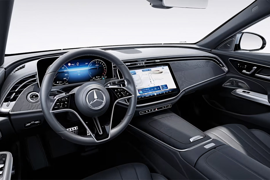 Dashboard View of E-Class Sedan Dashboard View of E-Class Sedan