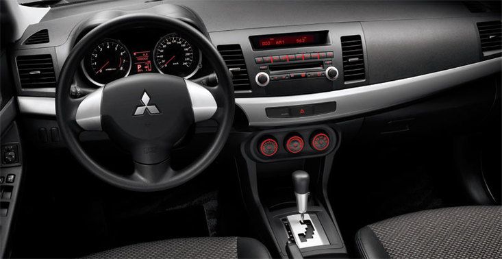 Dashboard View of Lancer Fortis Dashboard View of Lancer Fortis