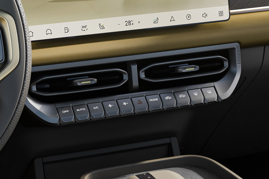 Front AC Controls of نيسان فرونتير برو Front AC Controls of نيسان فرونتير برو