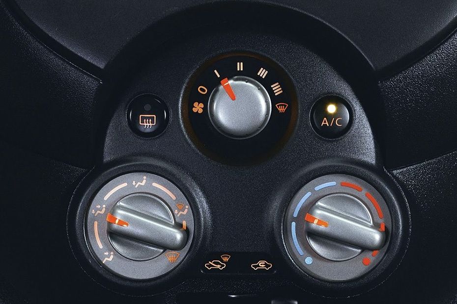 Front AC Controls of Nissan Micra Front AC Controls of Nissan Micra