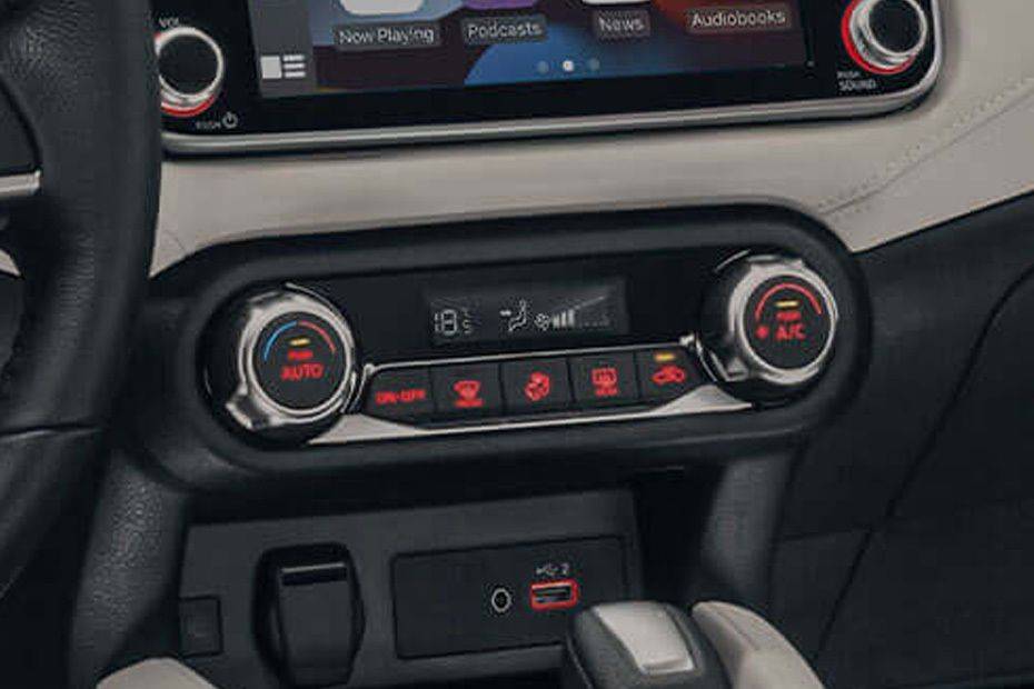 Front AC Controls of Nissan Sunny Front AC Controls of Nissan Sunny