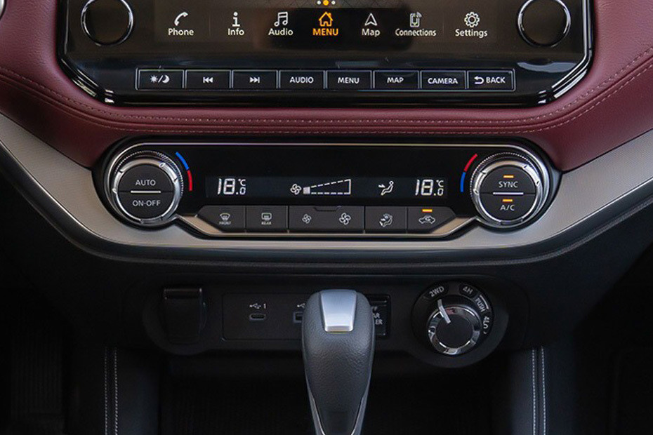 Front AC Controls of Nissan Xterra Front AC Controls of Nissan Xterra