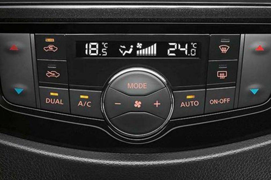 Front AC Controls of Nissan Navara Pickup(2017-2021) Front AC Controls of Nissan Navara Pickup(2017-2021)