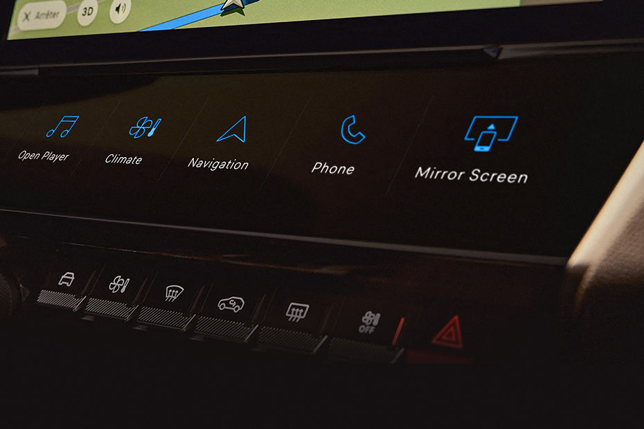 Front AC Controls of بيجو 408