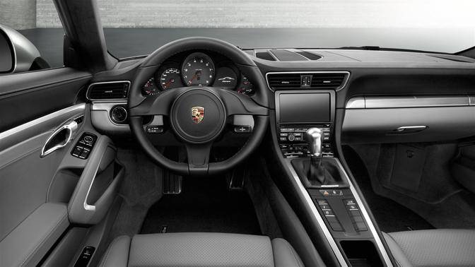 Dashboard View of 911 Carrera Cabriolet Dashboard View of 911 Carrera Cabriolet