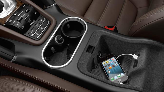 Power Accessories Outlet View of Porsche Cayenne S Diesel