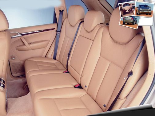 بورش Cayenne Turbo S Rear Seats بورش Cayenne Turbo S Rear Seats
