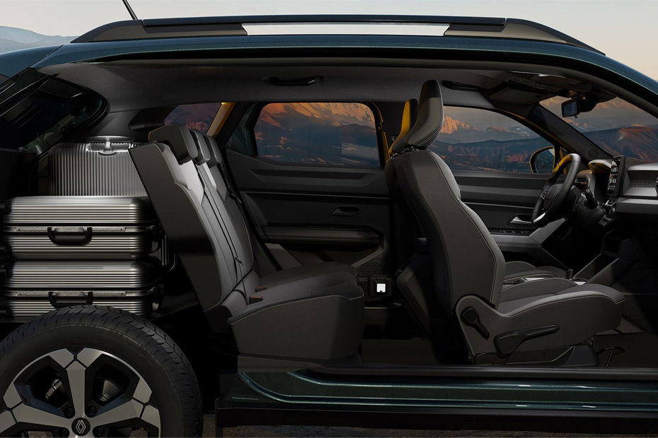 رينو داستر Front And Rear Seats Together