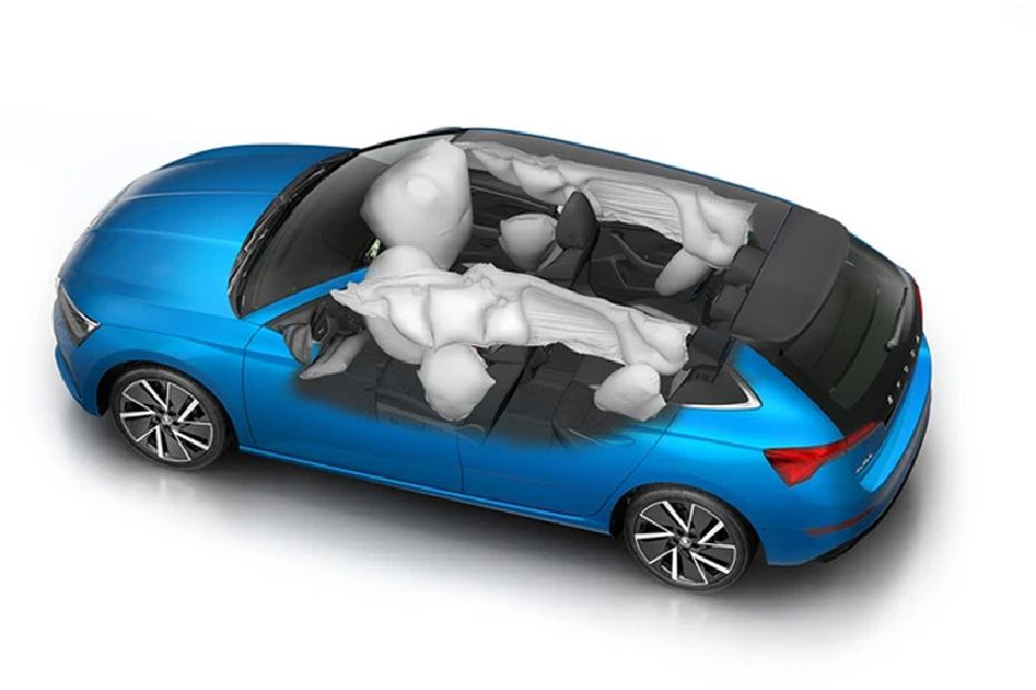 Skoda Scala AirBags View Skoda Scala AirBags View