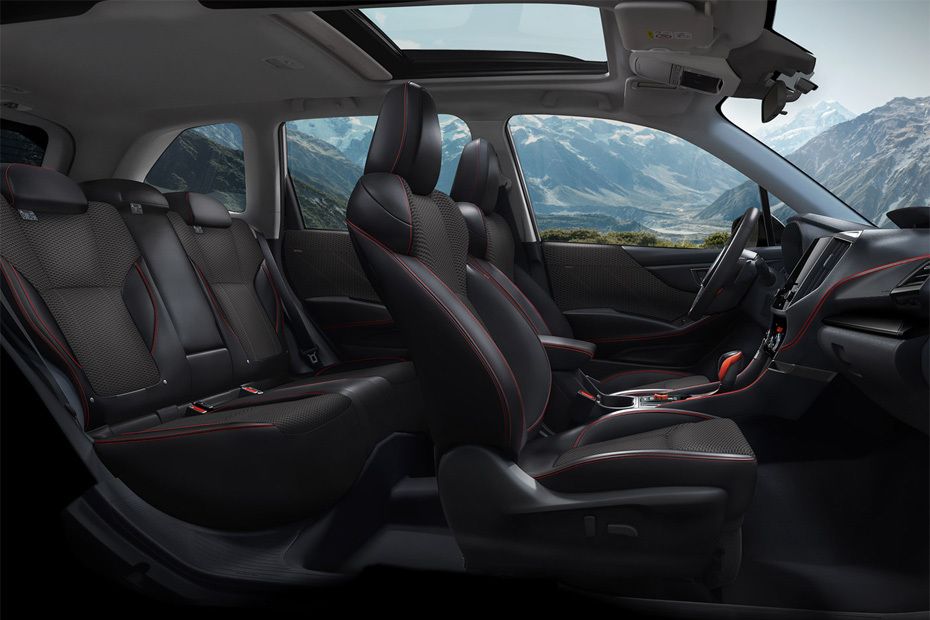 سوبارو فوريستر Front And Rear Seats Together سوبارو فوريستر Front And Rear Seats Together