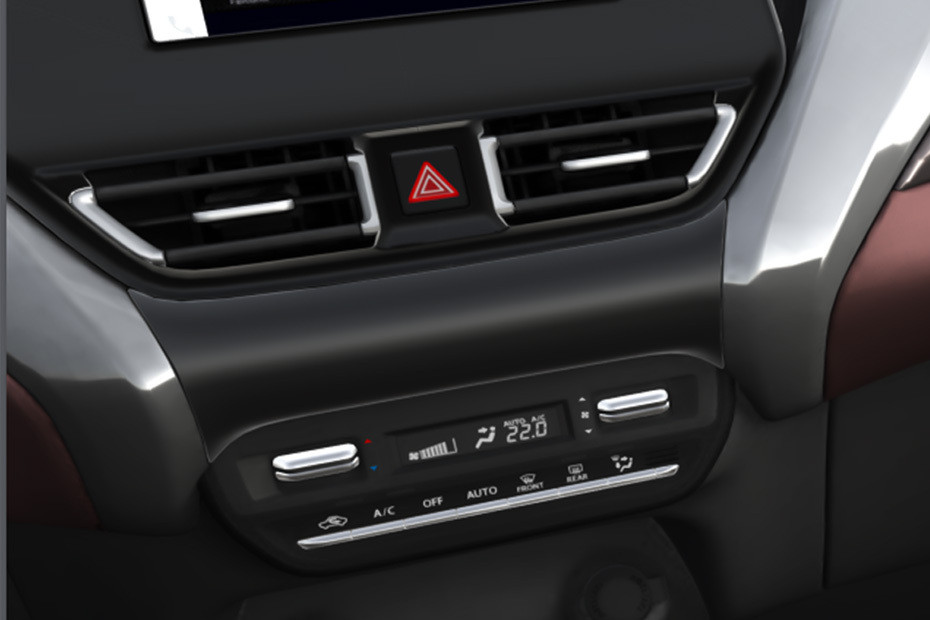 Front AC Controls of Suzuki Fronx Front AC Controls of Suzuki Fronx