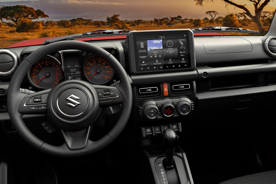 Dashboard View of Jimny 5 Door Dashboard View of Jimny 5 Door