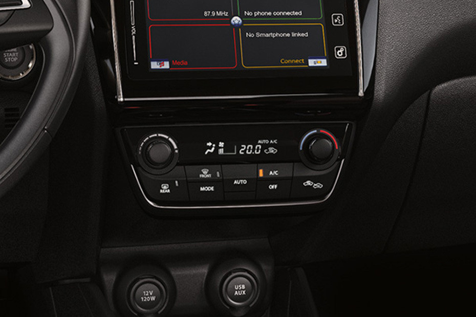 Front AC Controls of Suzuki Dzire (2021-2024) Front AC Controls of Suzuki Dzire (2021-2024)