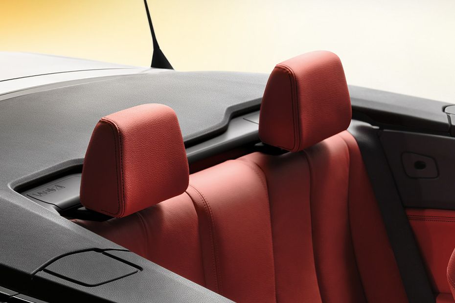 2 Series Convertible Rear Seat Head rest 2 Series Convertible Rear Seat Head rest