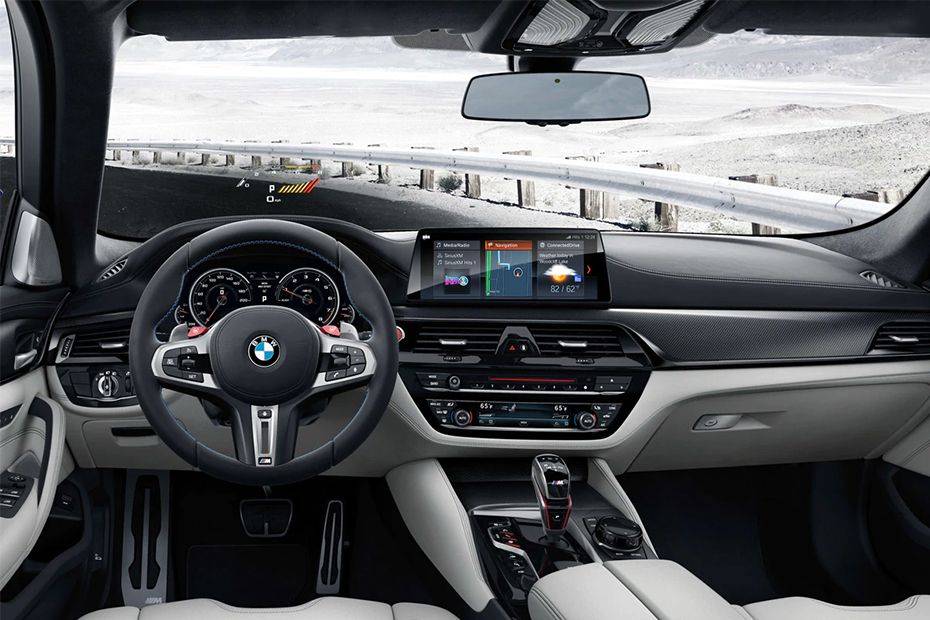 Dashboard View of M5 Sedan Dashboard View of M5 Sedan