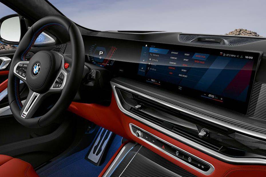 Dashboard View of X6 M Dashboard View of X6 M
