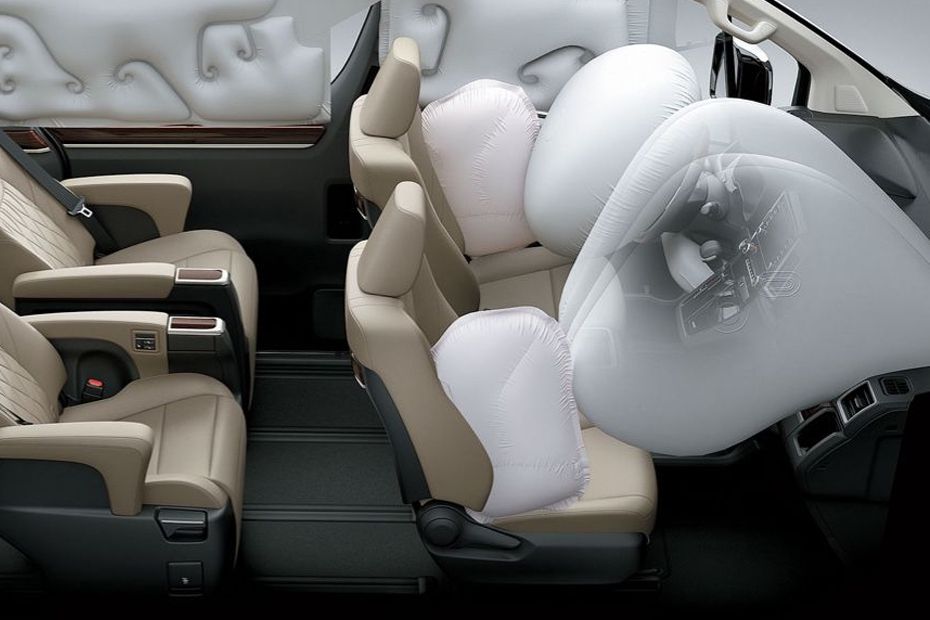 Toyota Granvia (2019-2021) AirBags View Toyota Granvia (2019-2021) AirBags View