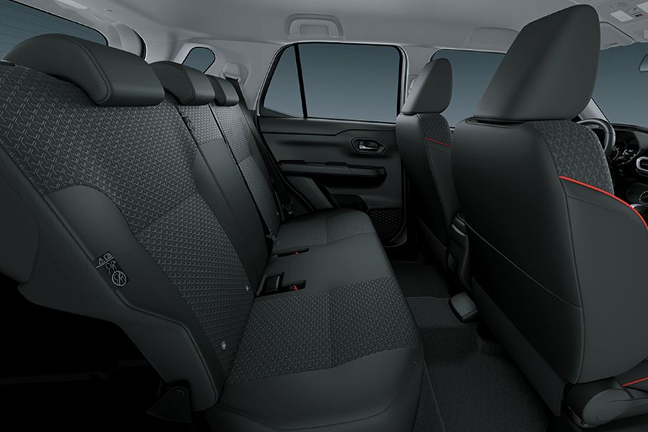 تويوتا رايز Rear Seats تويوتا رايز Rear Seats
