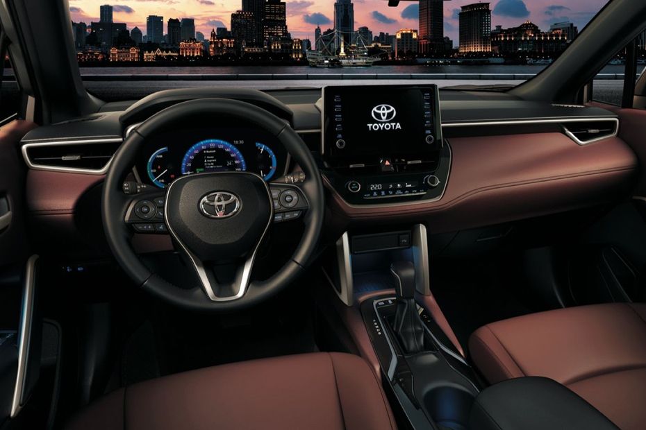 Dashboard View of Corolla HEV Dashboard View of Corolla HEV
