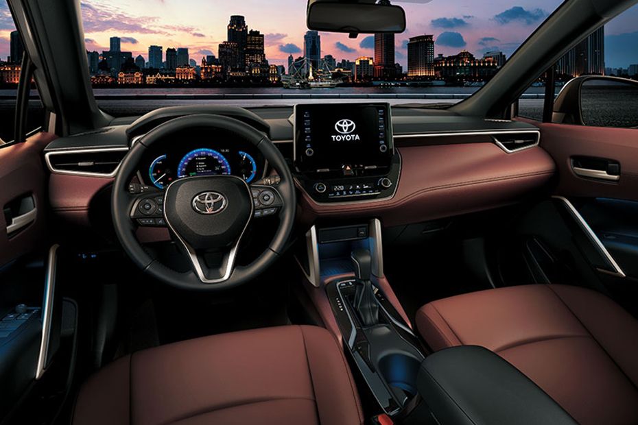 Dashboard View of Corolla Cross (2023-2024) Dashboard View of Corolla Cross (2023-2024)
