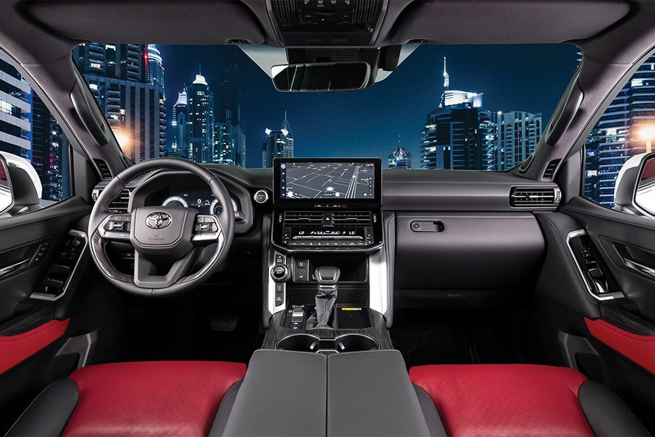 Dashboard View of Land Cruiser Hybrid Dashboard View of Land Cruiser Hybrid