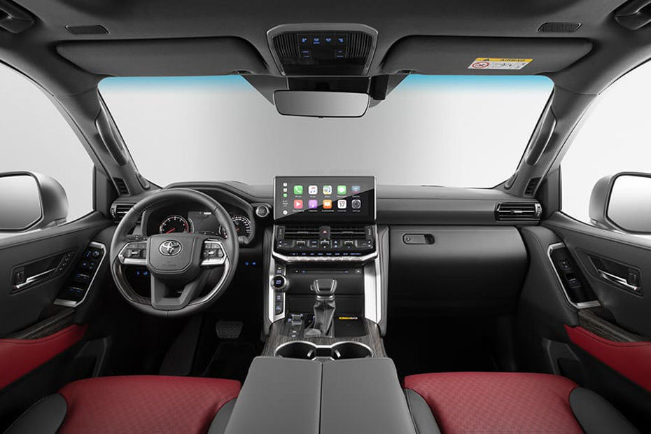 Dashboard View of Land Cruiser 300