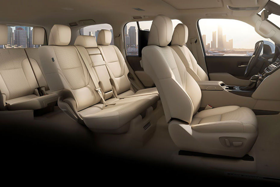 Toyota Land Cruiser 300 Front And Rear Seats Together