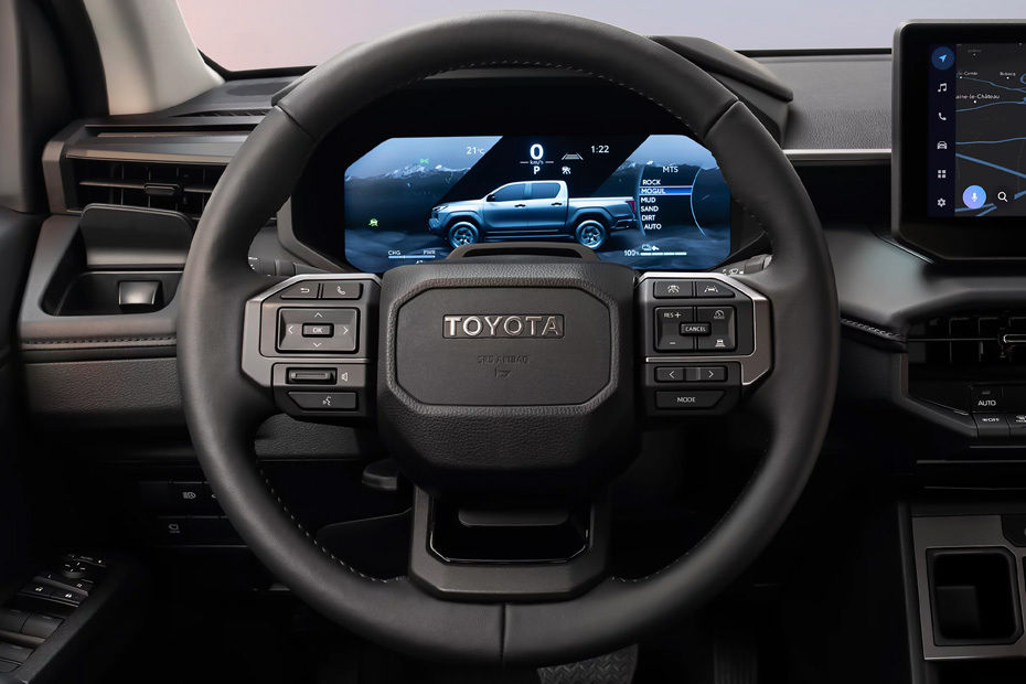 تويوتا هايلوكس بي إي في Steering Wheel