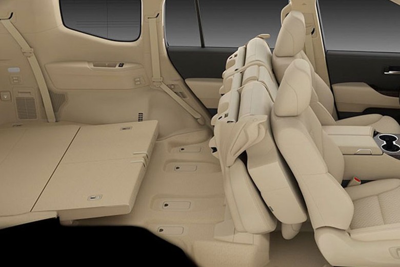 Folding Seats of Toyota Land Cruiser