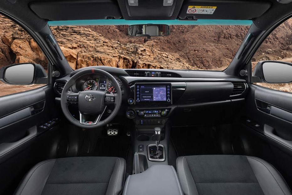 Dashboard View of Hilux (2023-2024) Dashboard View of Hilux (2023-2024)
