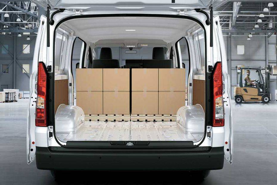 Storage Closer View of Toyota Hiace Storage Closer View of Toyota Hiace
