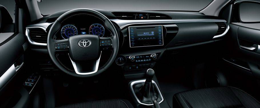 Dashboard View of Hilux-2011 Dashboard View of Hilux-2011
