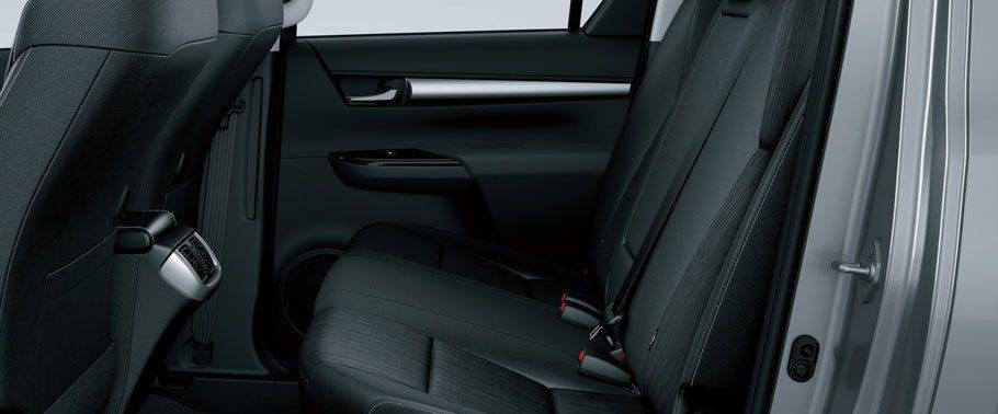 Toyota Hilux-2011 Rear Seats Toyota Hilux-2011 Rear Seats