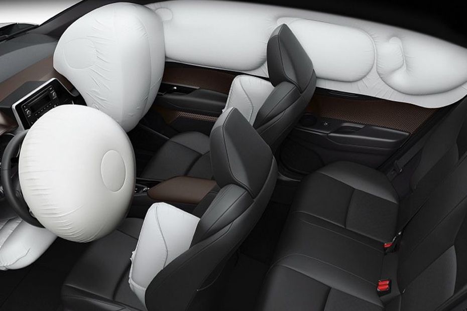 Toyota C-HR HEV (2020-2022) AirBags View