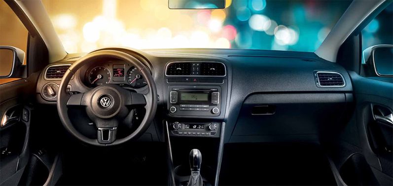 Dashboard View of Polo Sedan Dashboard View of Polo Sedan
