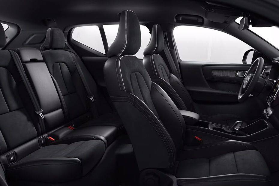 Volvo XC40 Recharge Front And Rear Seats Together Volvo XC40 Recharge Front And Rear Seats Together
